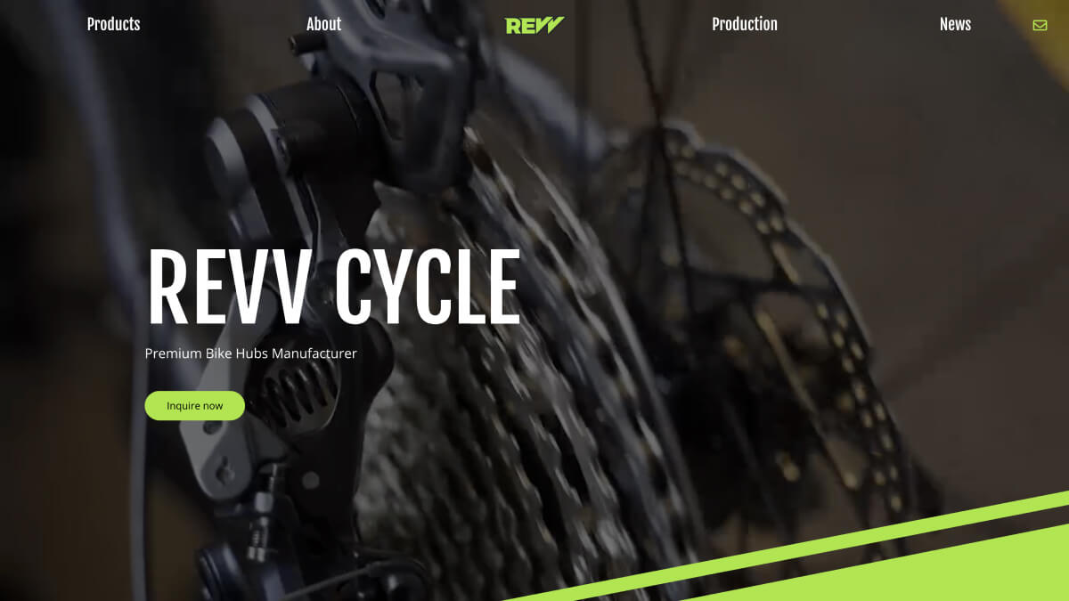 Revv Cycle Web Design Case Study Globalsense Marketing