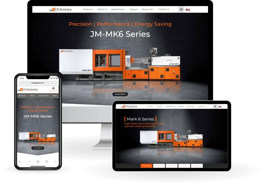 CH America Website mock up
