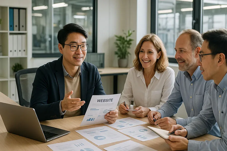 B2B Website Content Creation