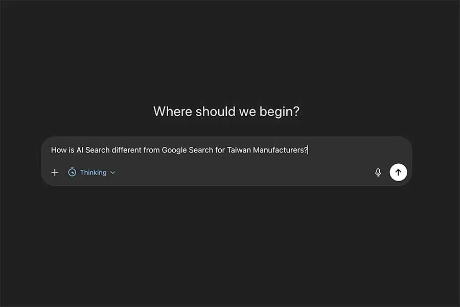 AI Search vs Google A Guide for Taiwan Exporters | GS Blog
